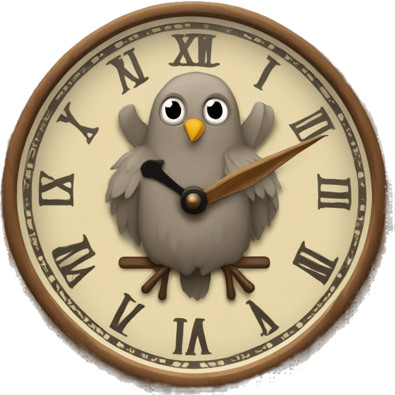 cuckoo clock emoji