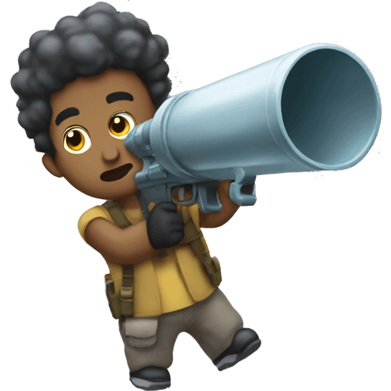 Bubble bazooka emoji