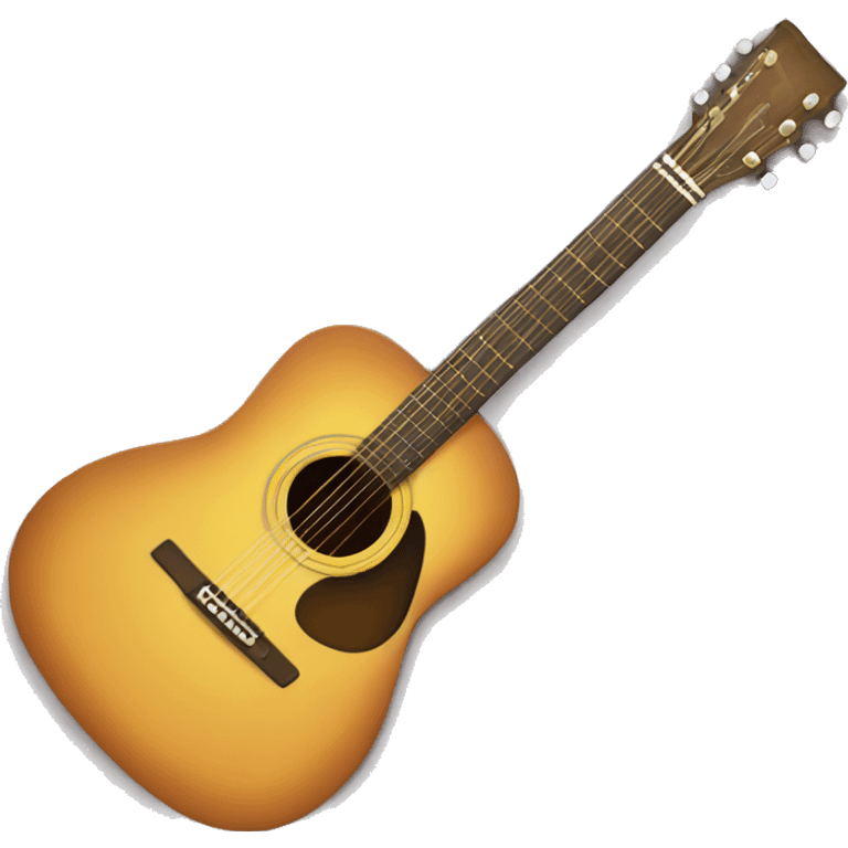 acoustic guitar emoji