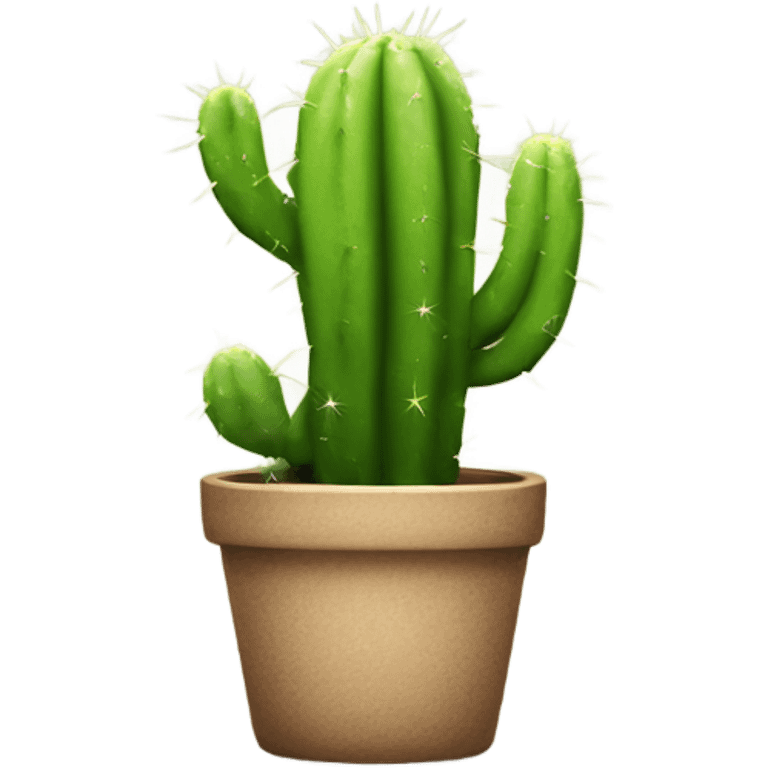 new cactus in collection, with star emoji