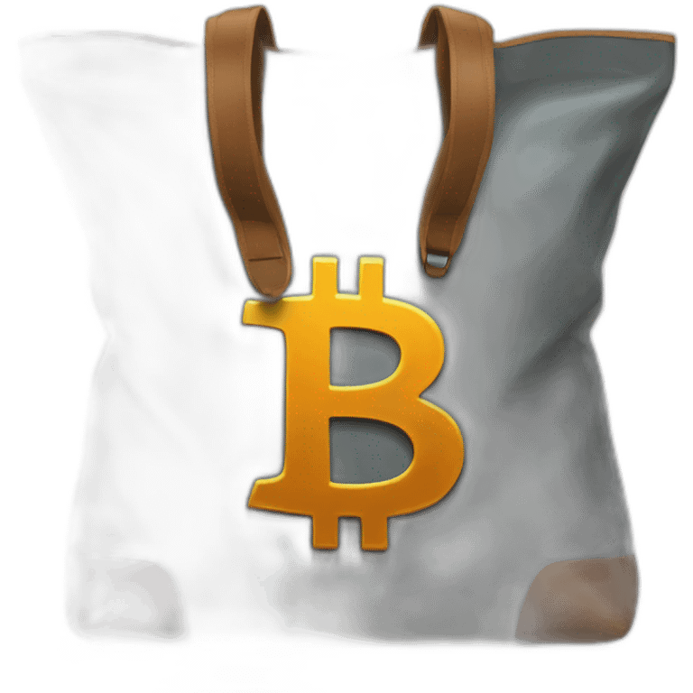 bitcoin bag emoji