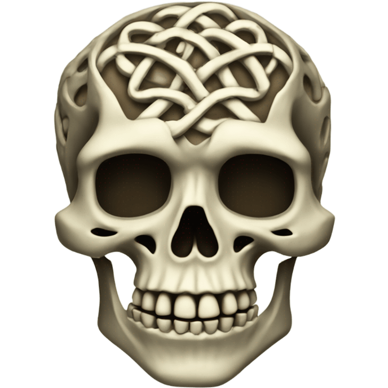 Celtic skeleton  emoji