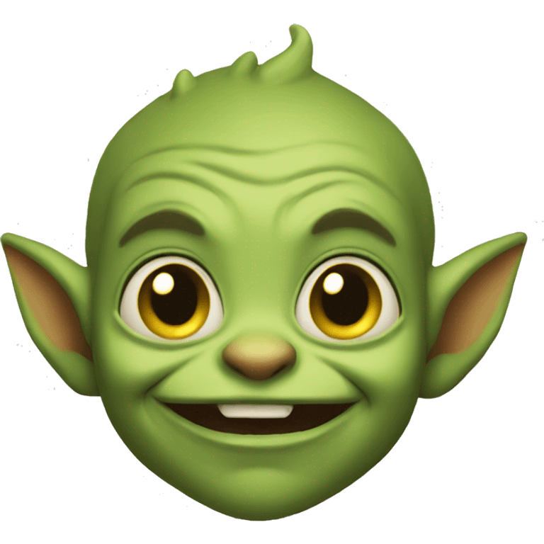 Goblin baby emoji