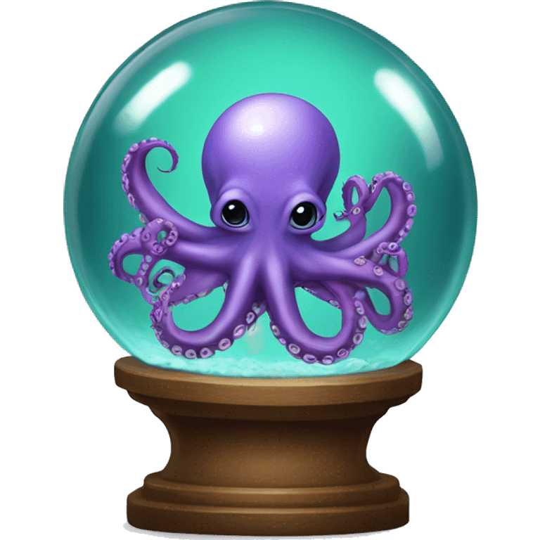 crystal ball with surgical octopus emoji