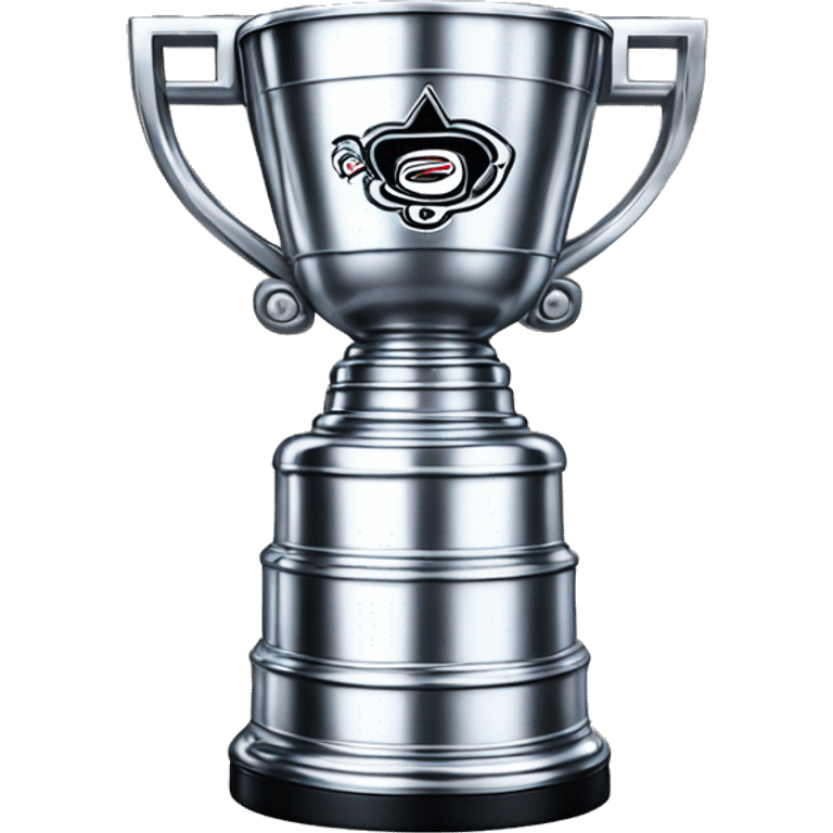 Stanley cup with Chanel logo emoji