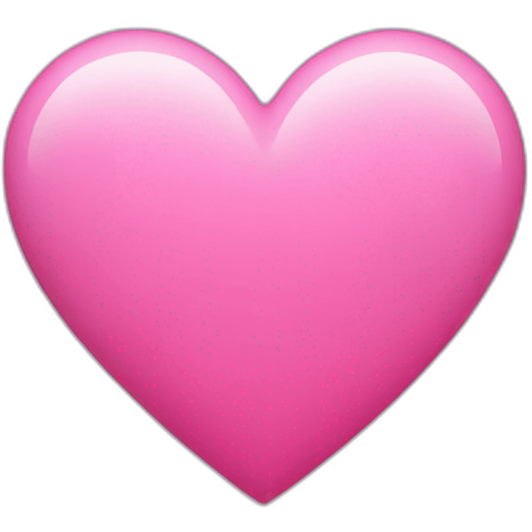 Pink heart emoji