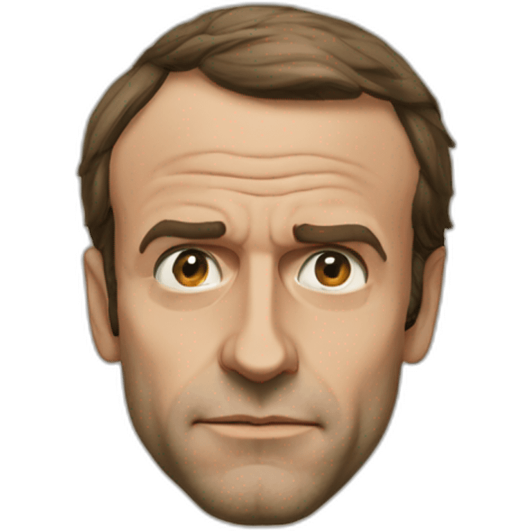 macron wrinkles emoji