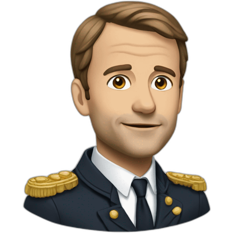 Macron chien emoji