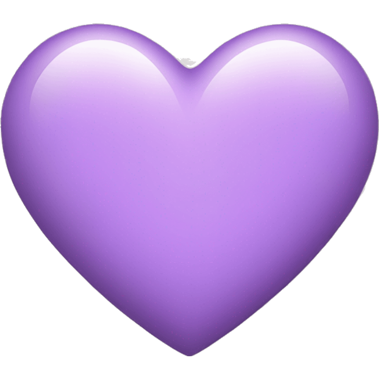 light purple heart emoji