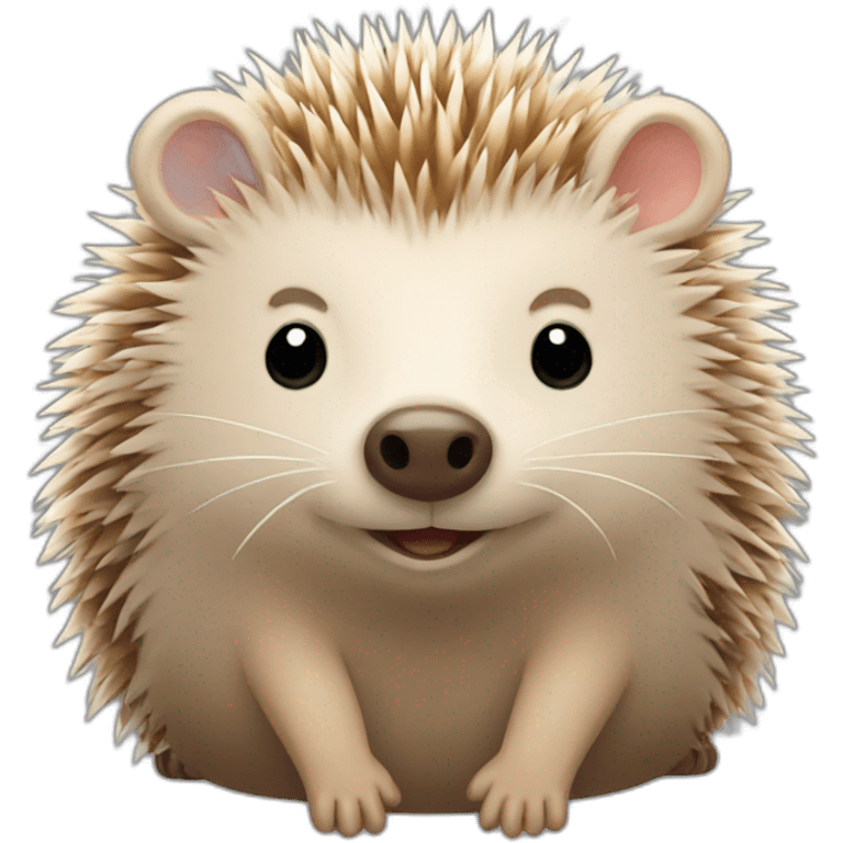 Hedgehog, mouse and bear emoji