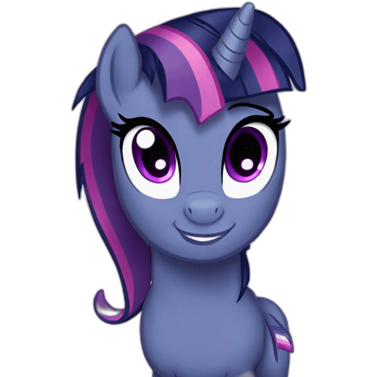 Twilight sparkle emoji