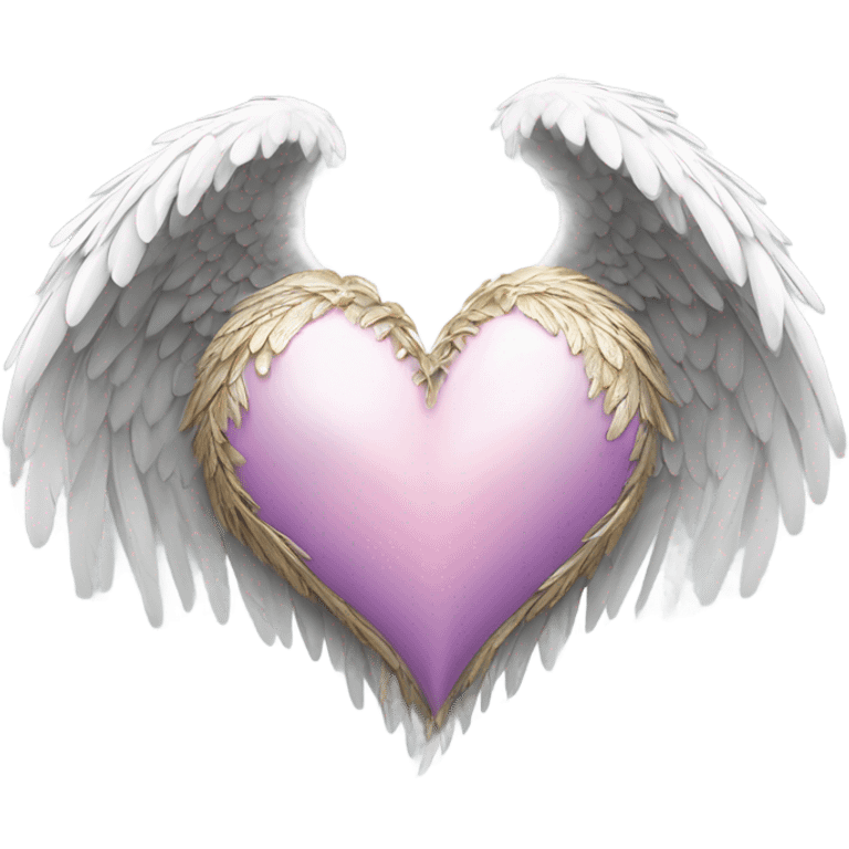 heart with angel wings emoji