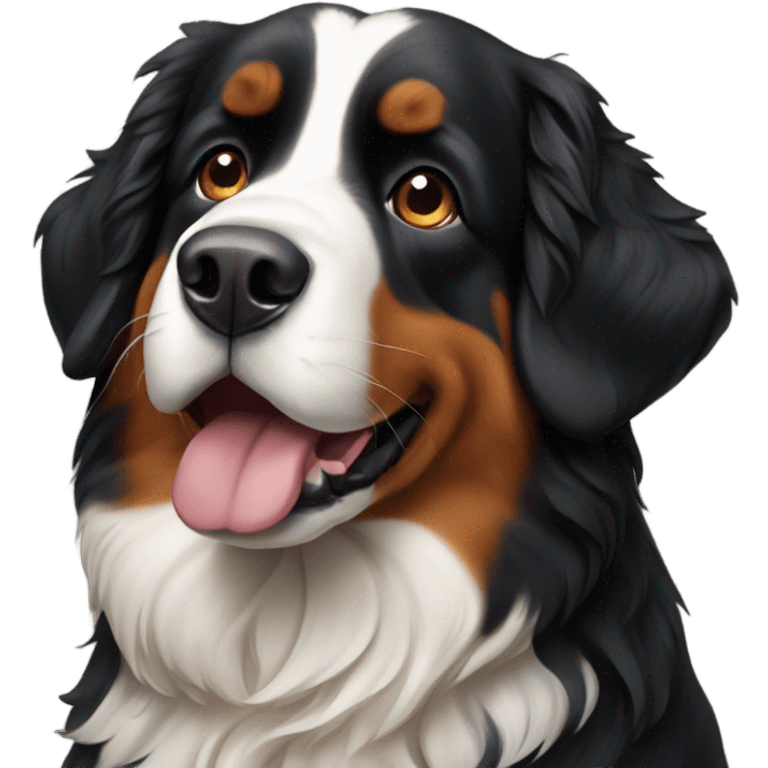 bernese mountain dog emoji