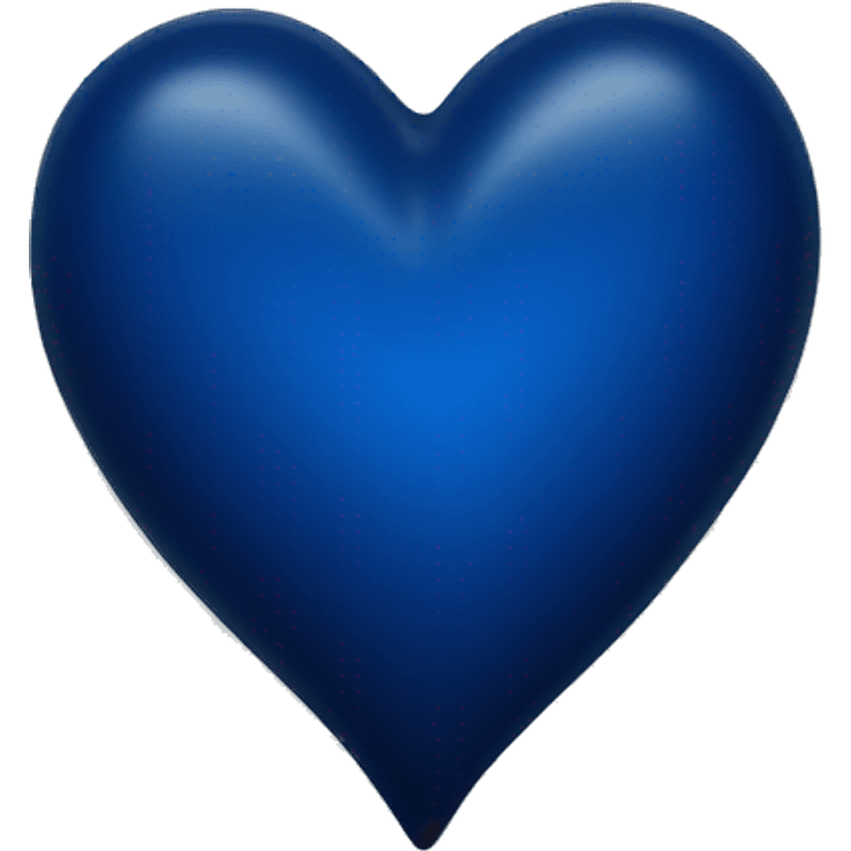 dark blue heart emoji