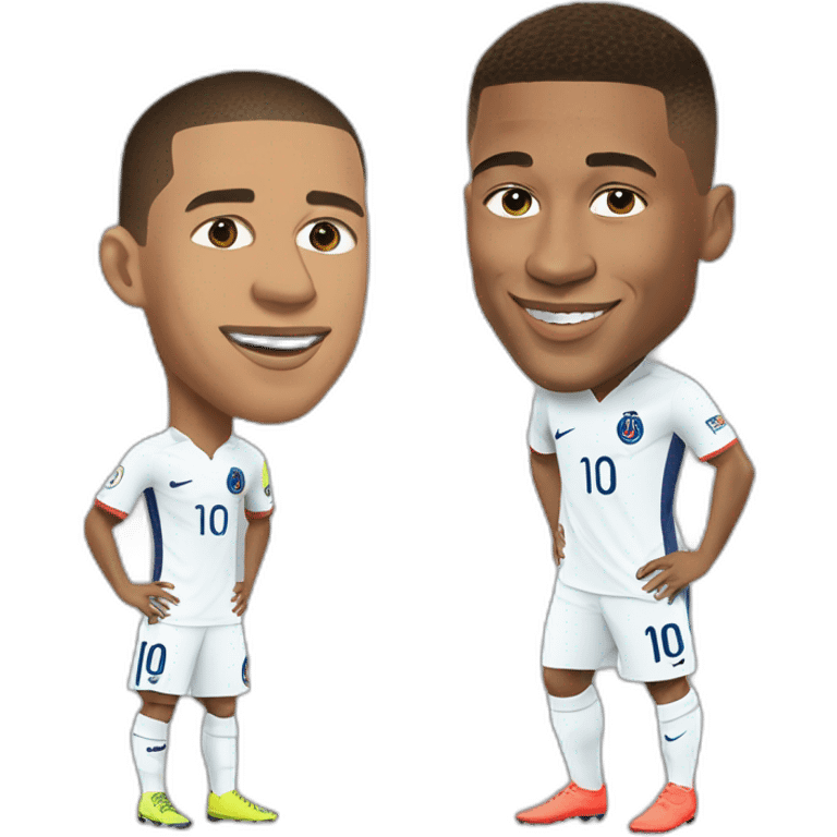 Mbappe-with-Neymar emoji