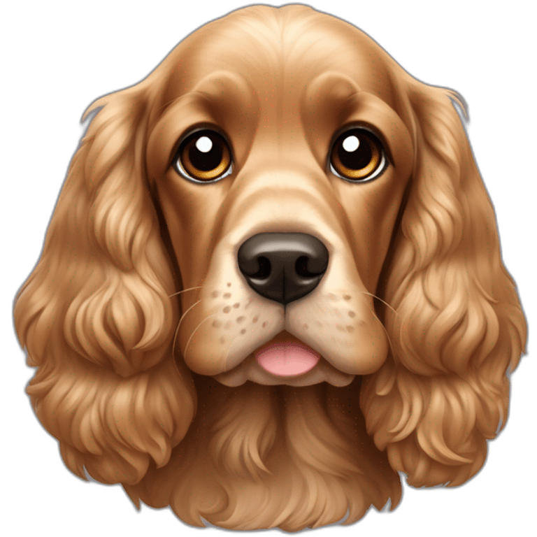 Cocker spaniel inglés emoji