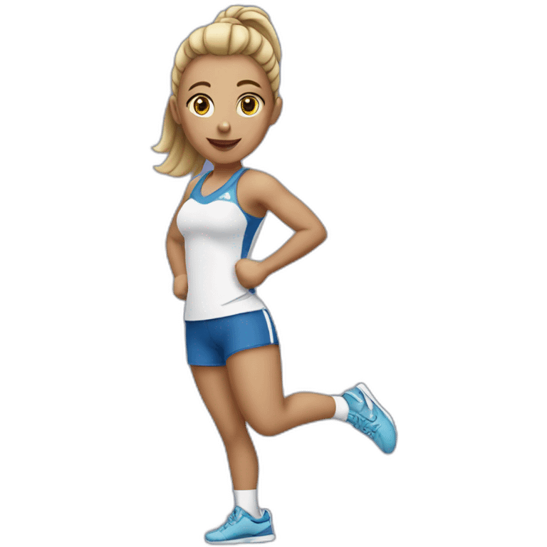 Sport girl emoji