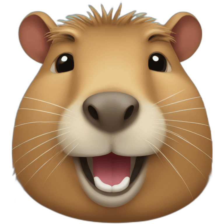 capybara smiling emoji