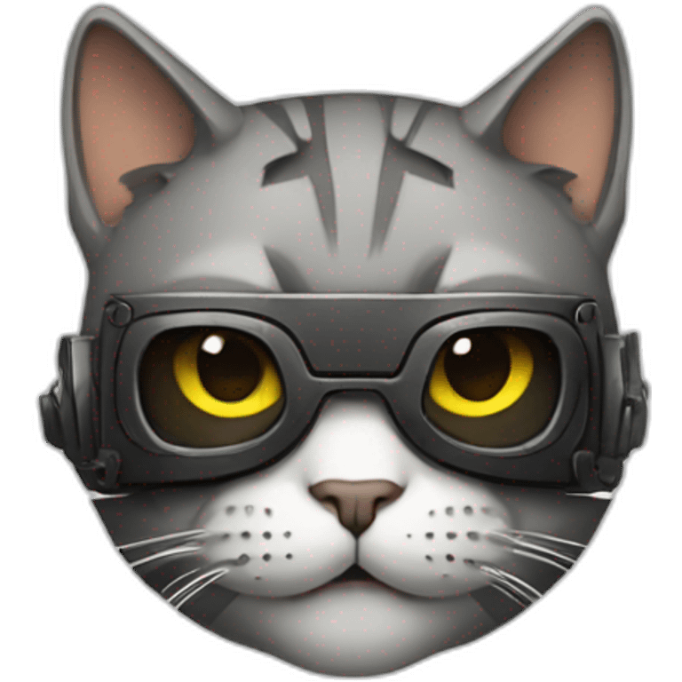 cat terminator emoji