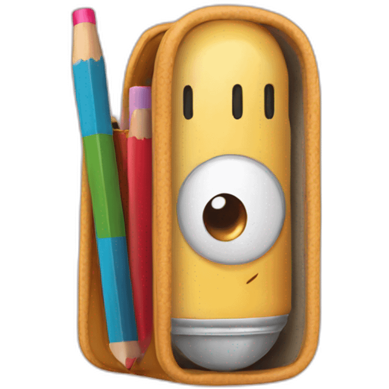 pencil case emoji