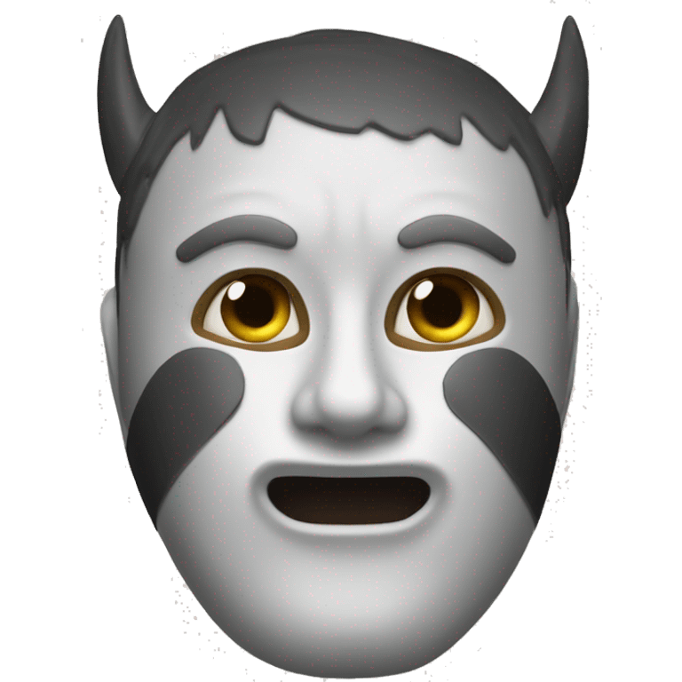 Samura, hirsch maske emoji