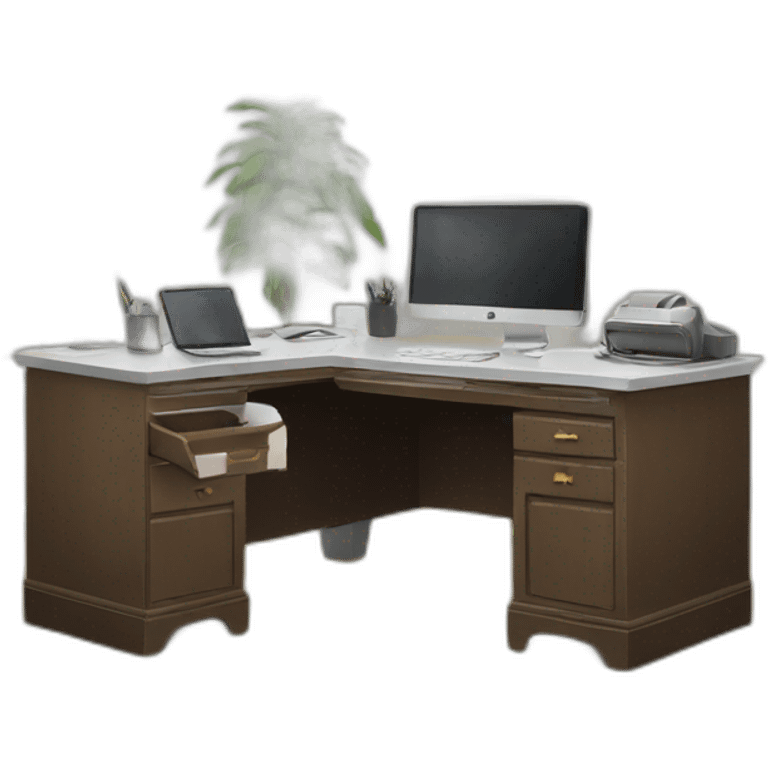 boring-desk emoji