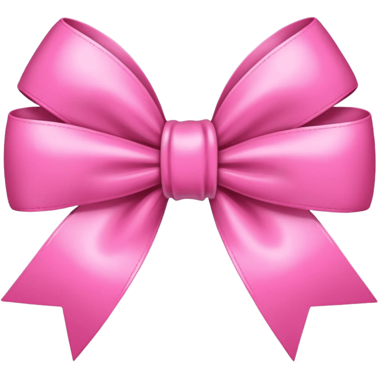 pink bow emoji