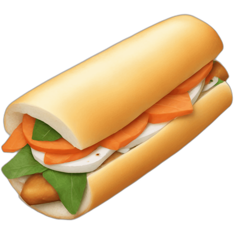 Banh Mi roll emoji