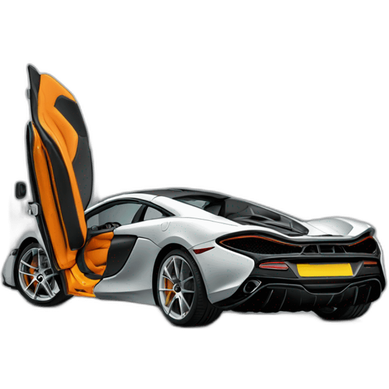 McLaren door as wing emoji