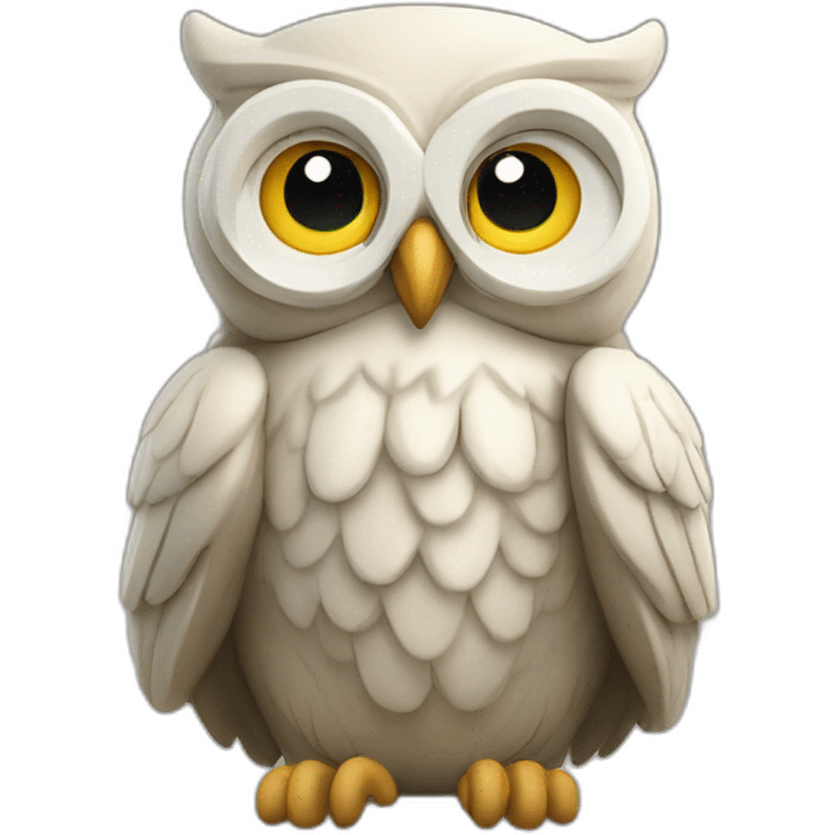 thinking owl aristotle thucydides emoji