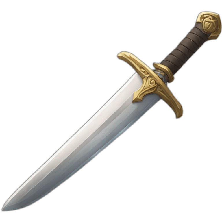 unique epic,rarest ,strongest,sharpest sword emoji