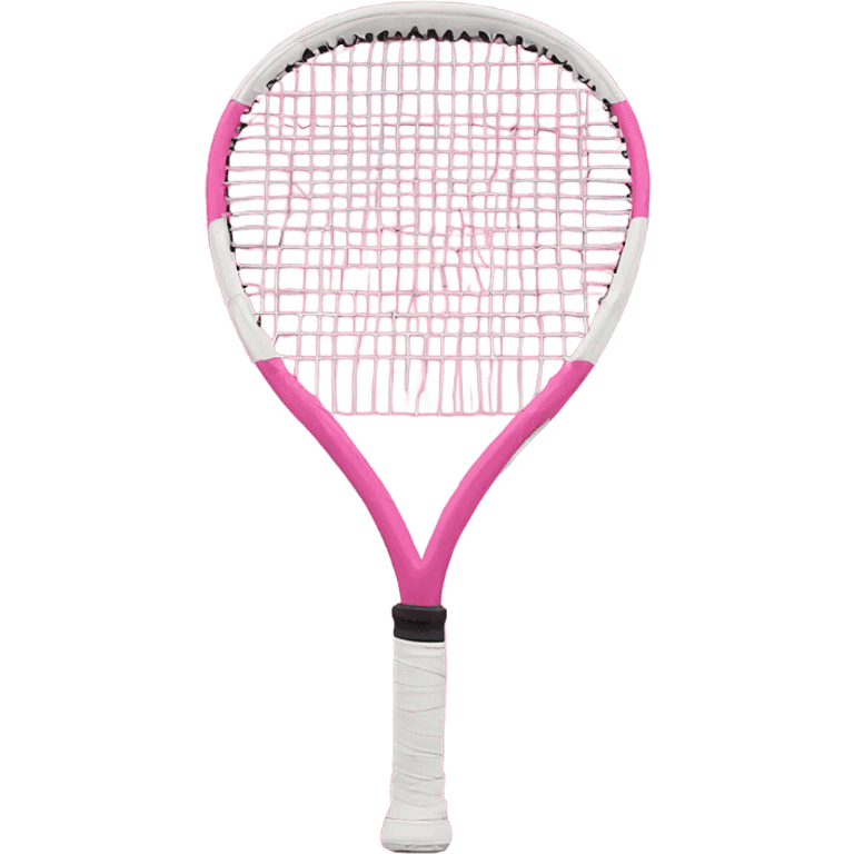  Racket tennis pink emoji