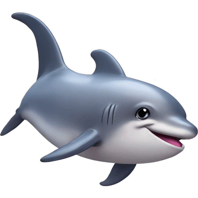 Pink delfin  emoji