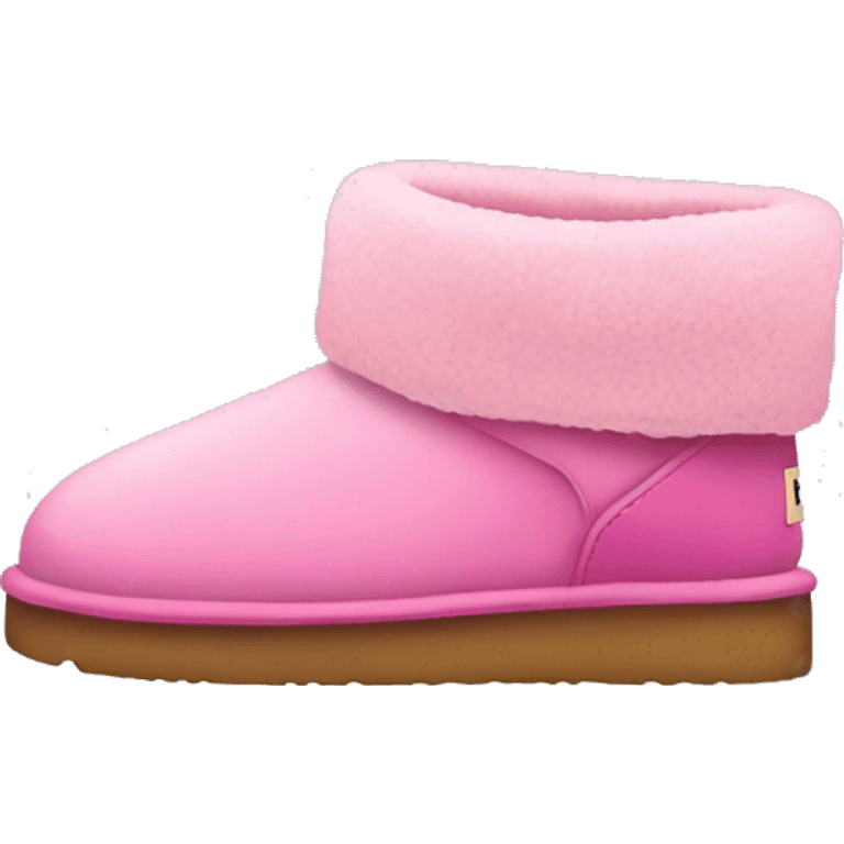 pink UGG slippers  emoji