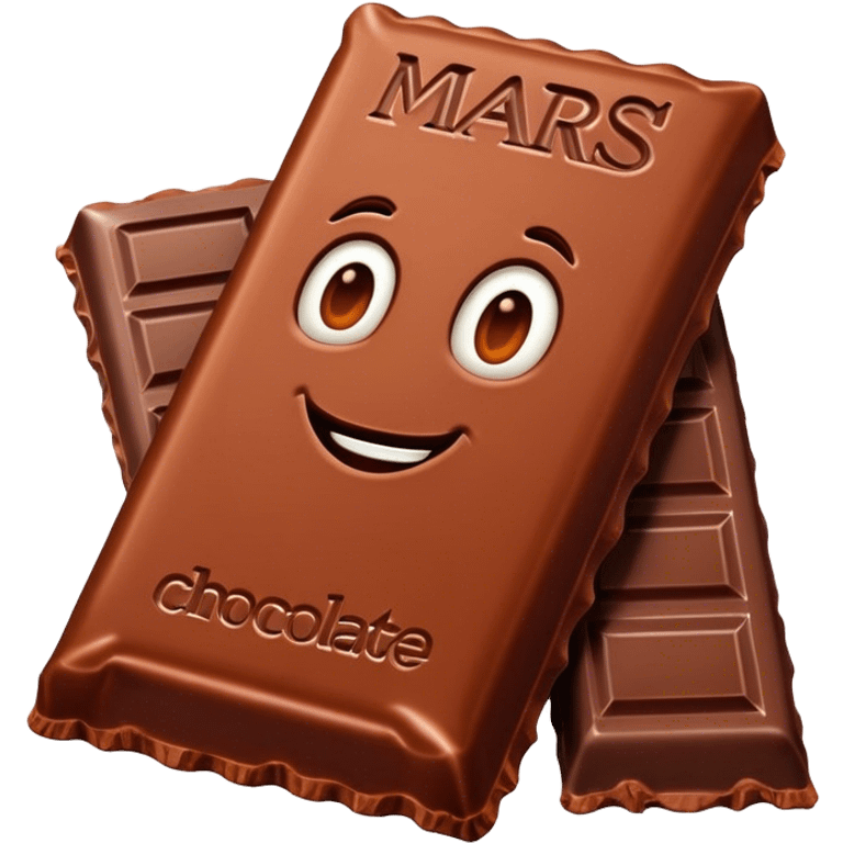 mars chocolate bar emoji