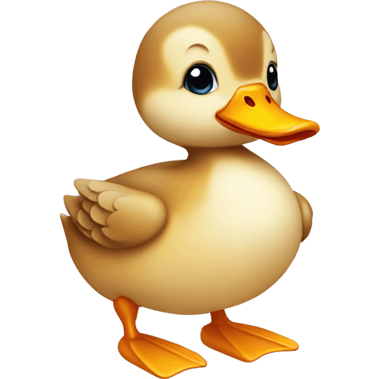 Duck baby emoji