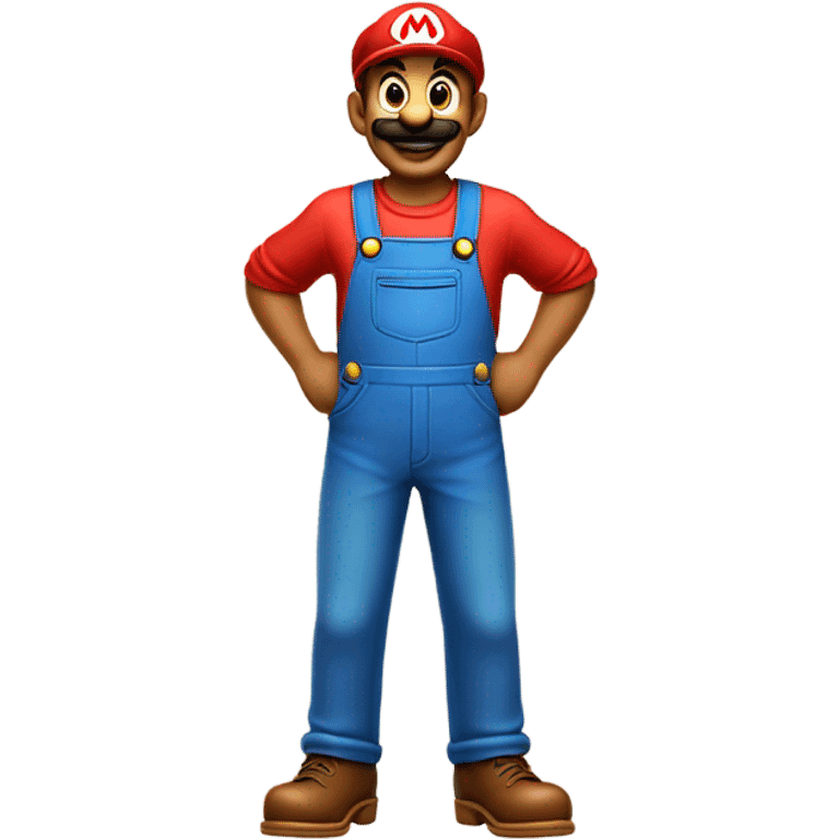 Red Mario emoji