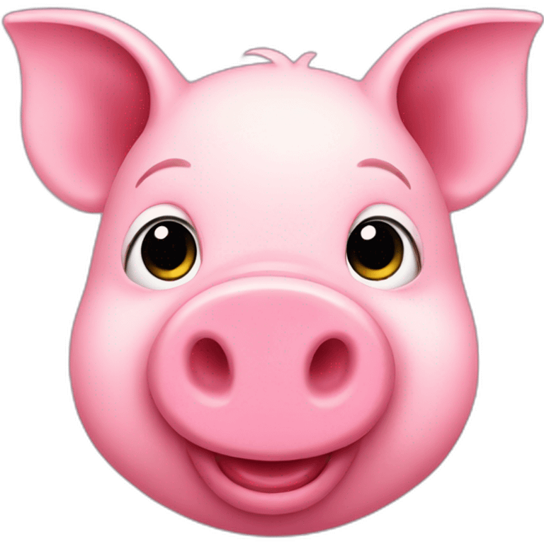 pink pig emoji