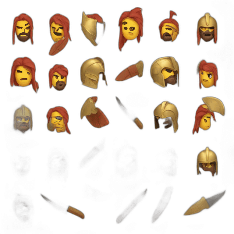 Spartan emoji