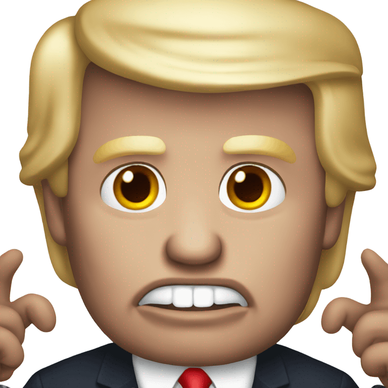 Donald Trump is vampire emoji