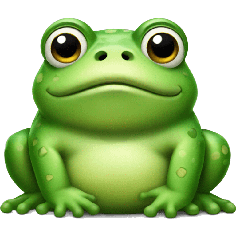 fat frog emoji