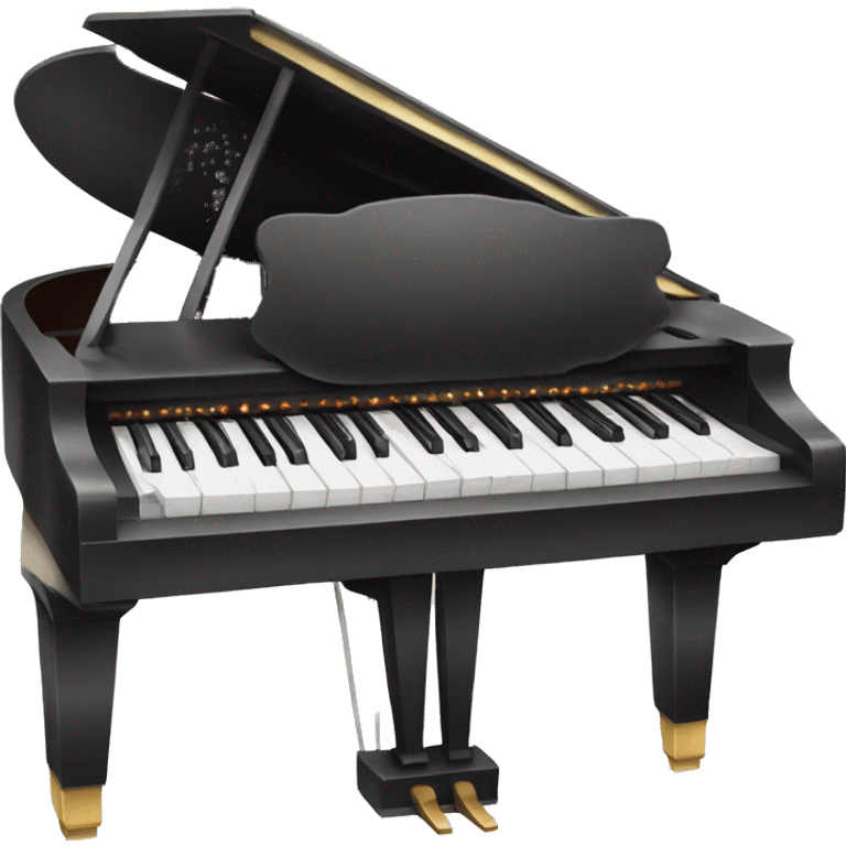 Grand piano emoji