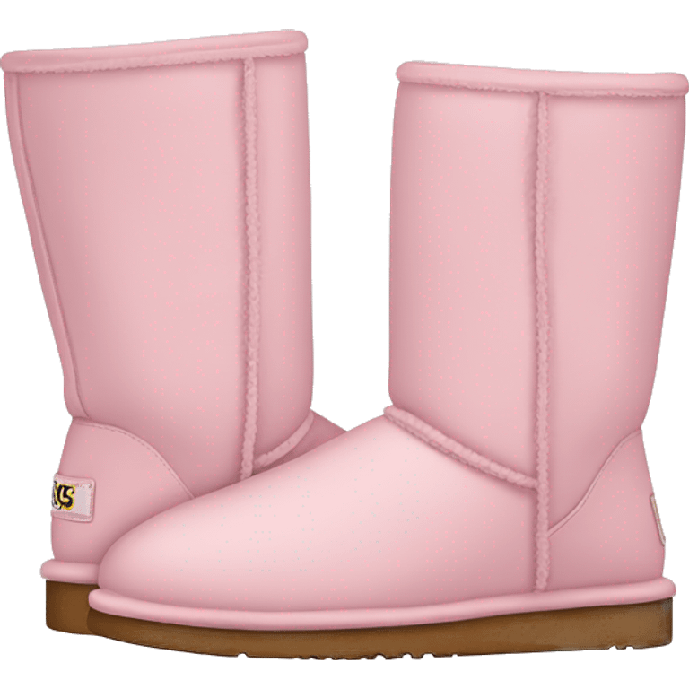 light pink uggs emoji