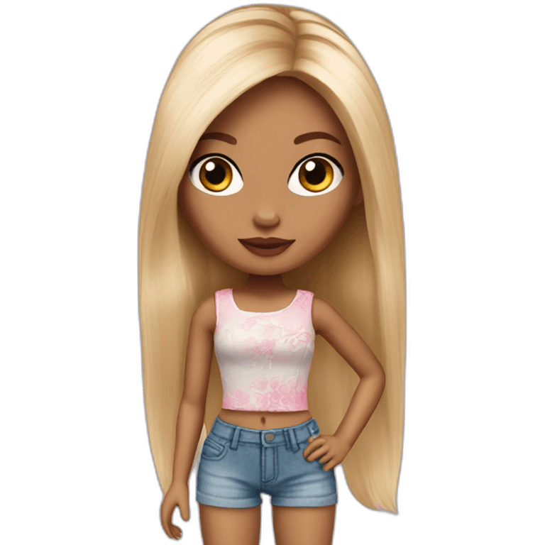 Bratz doll emoji