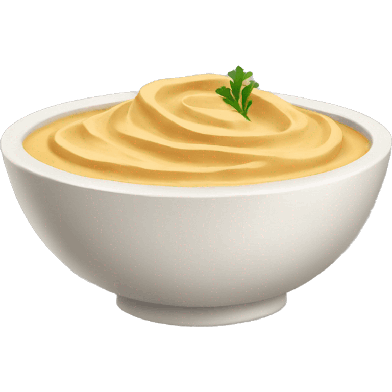 Bowl of hummus emoji