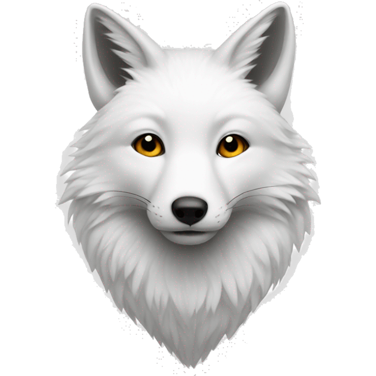 White fox emoji