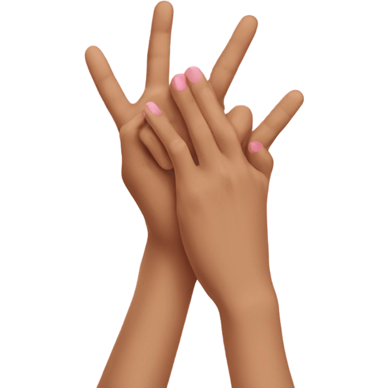 Pinky promise emoji