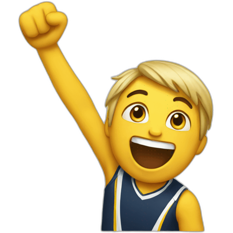 cheering emoji