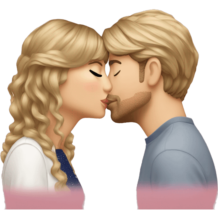 taylor swift kissing taylor swift emoji