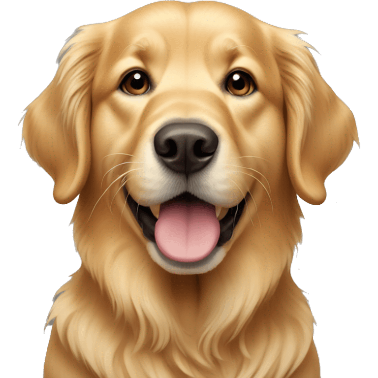 Golden retriever emoji